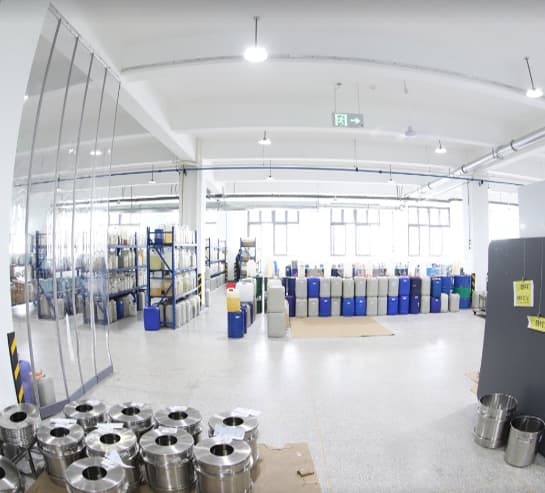 Material storage area at Sai Zhao